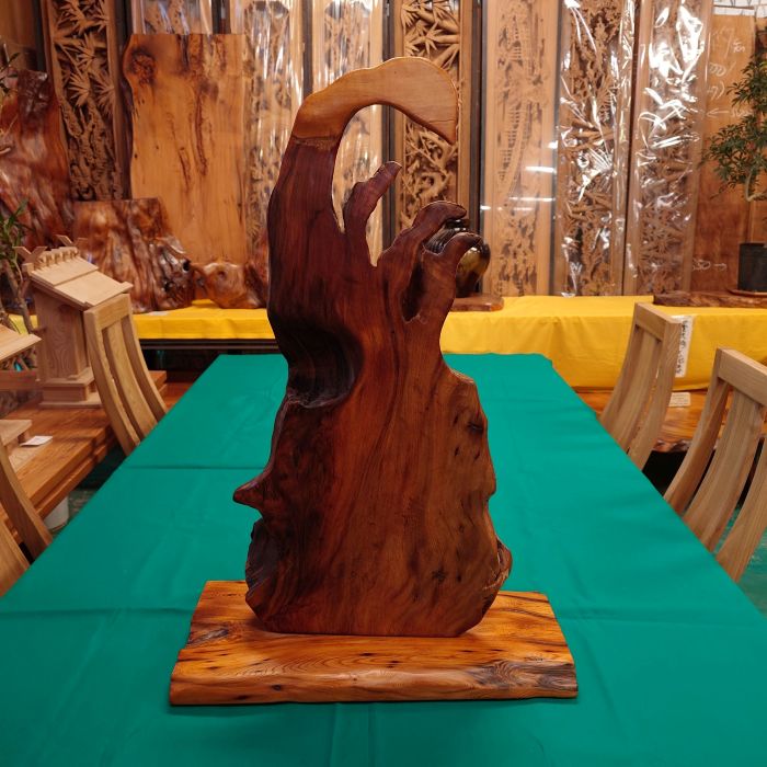 屋久杉上杢自然ミニついたて023 | 屋久杉ついたて（衝立