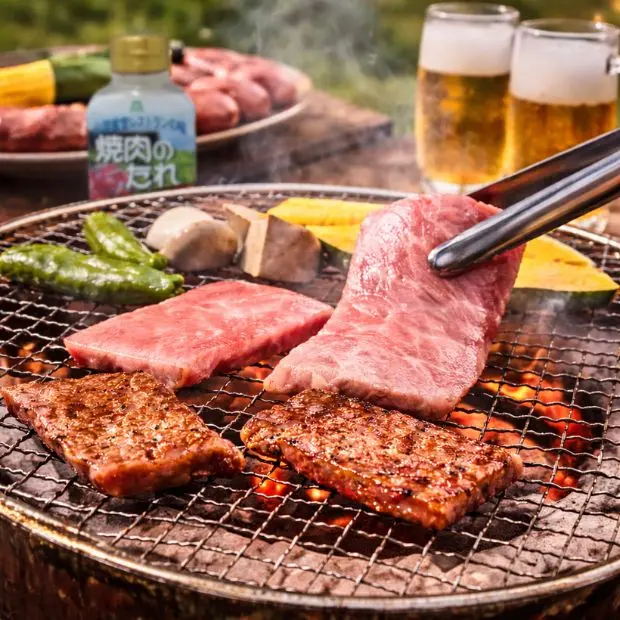 焼肉用　ロースとモモとバラのイメージ写真