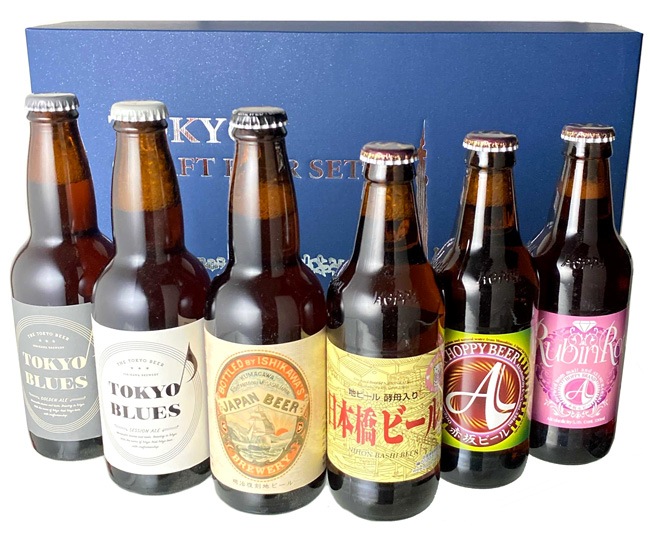 【ギフト箱入】 【送料無料】 東京 クラフトビール ６本セット （330ml×6本） 専用ボックスのためラッピング対象外【包装不可】 | 輸入ビール  | ビールと洋酒の専門店 酒のやまいち