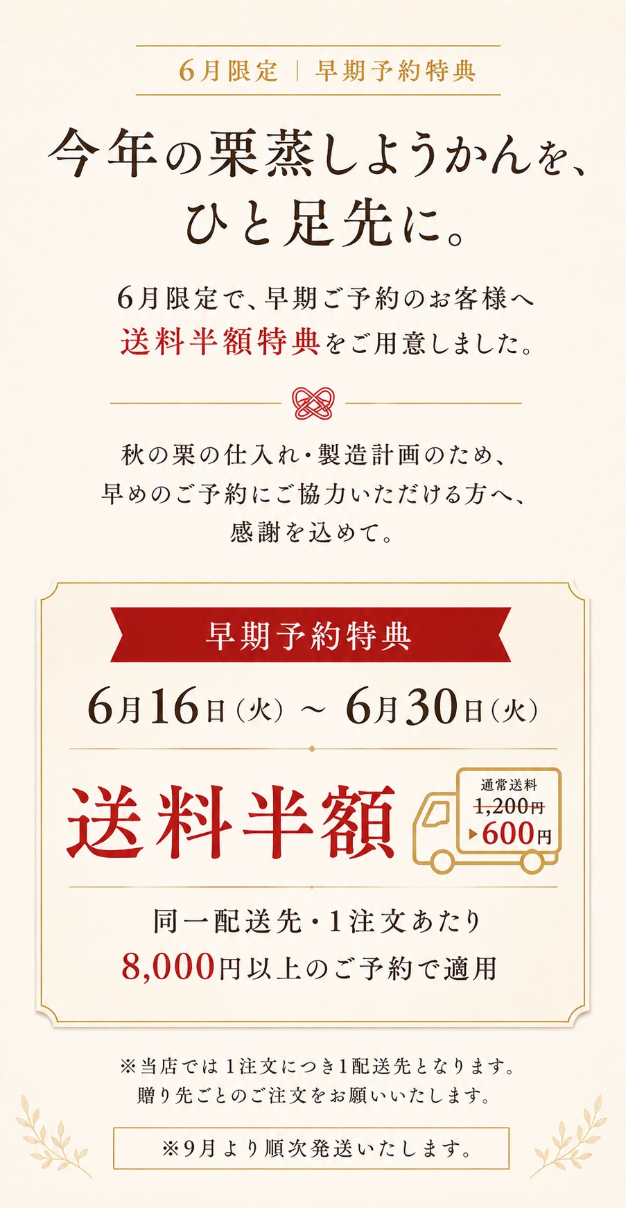 栗蒸しようかん(エコ包装) [予約商品] | 栗蒸しようかん | やまり菓子舗