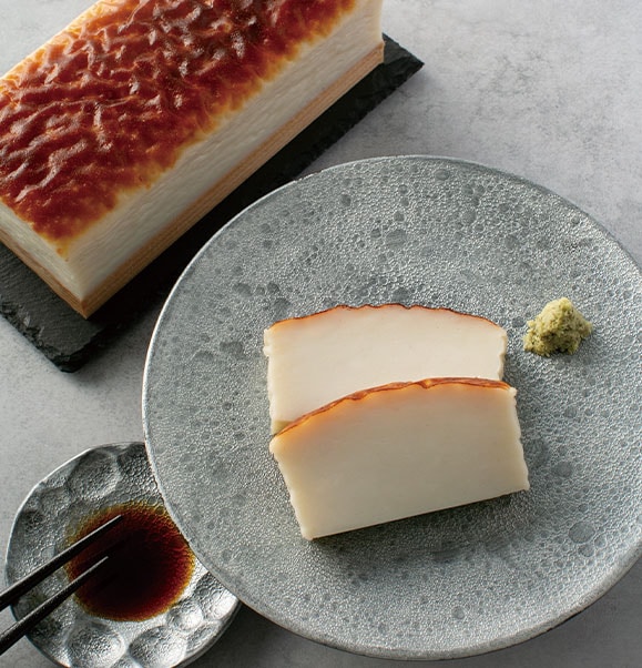 最上級かまぼこ「鱧兆」 すり身の画像