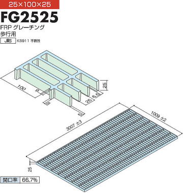 FRP���졼���� FG2525 ����� ��ˡ��