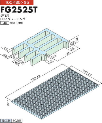 FRP���졼���� FG2525T ����� ��ˡ��