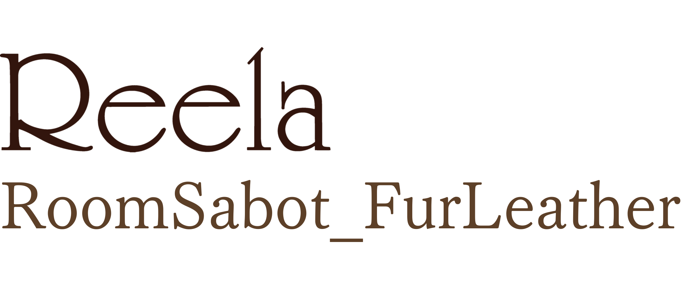 ReelasルームサボFurLeather