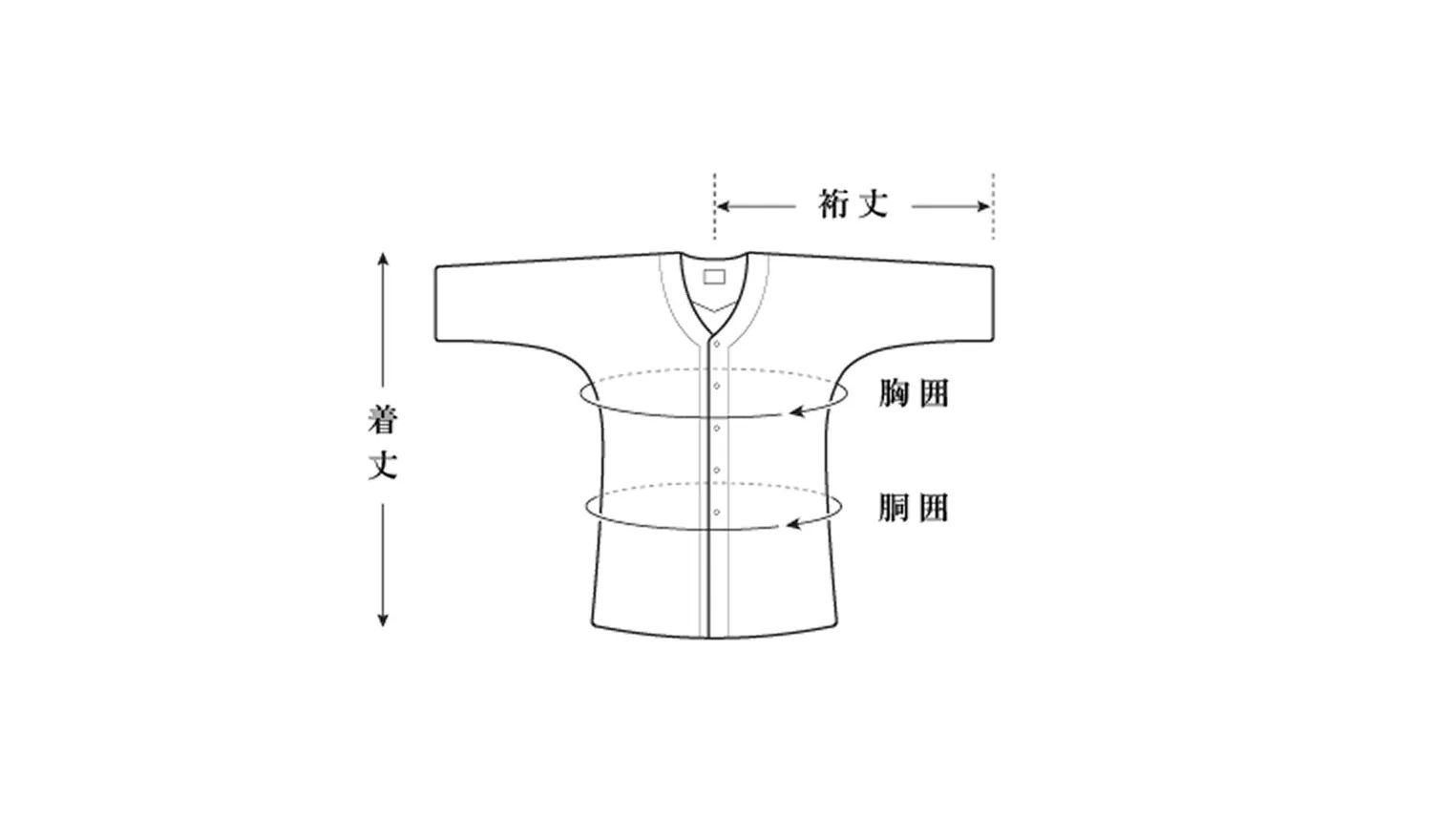 鯉口シャツ商品イメージ