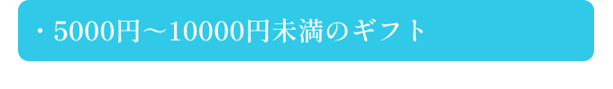 ・5000円～10000円未満のギフト