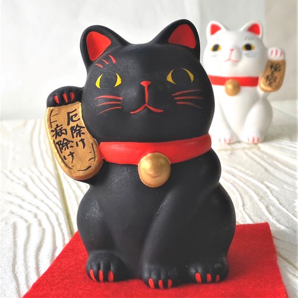白黒・小判猫-お菓子と猫の谷中堂