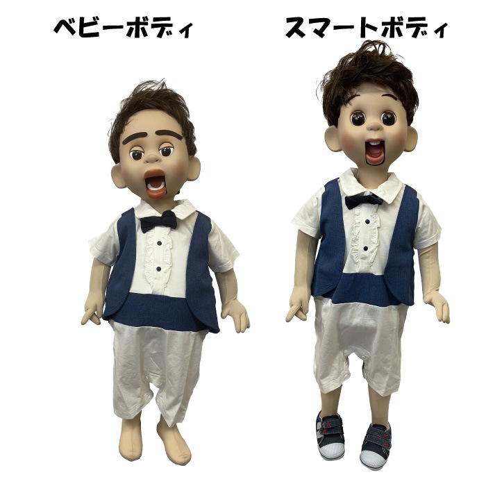 腹話術人形製造・販売を手掛けるY.D&FACTORYが新開発した本格的腹話術