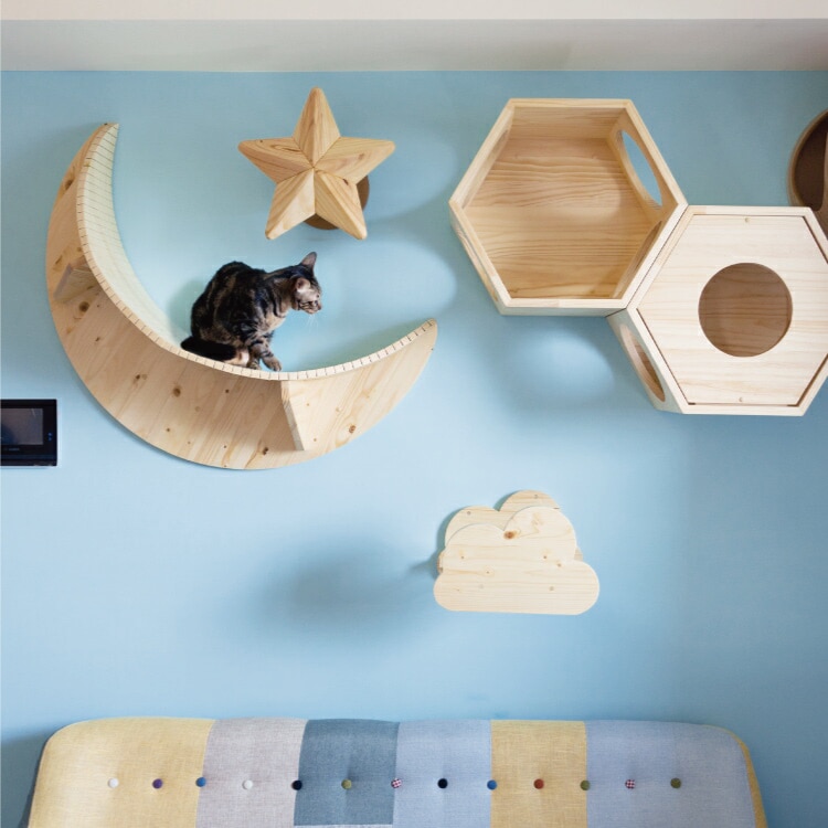 MYZOO マイズー LUNA ルナ 【1個】 キャットウォーク キャットステップ