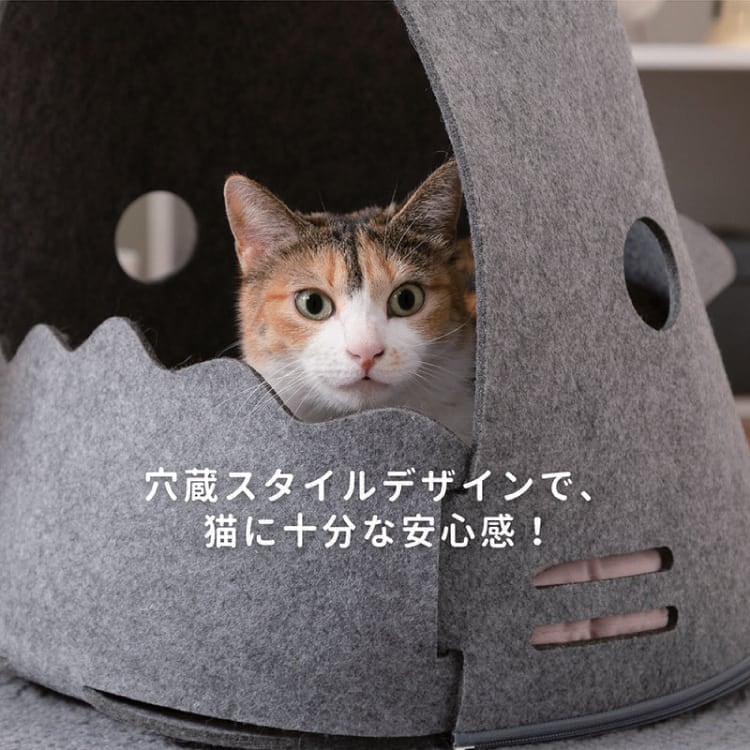 MYZOO マイズー NEKO SHARK ネコシャーク 【1個】 猫用ベッド #猫