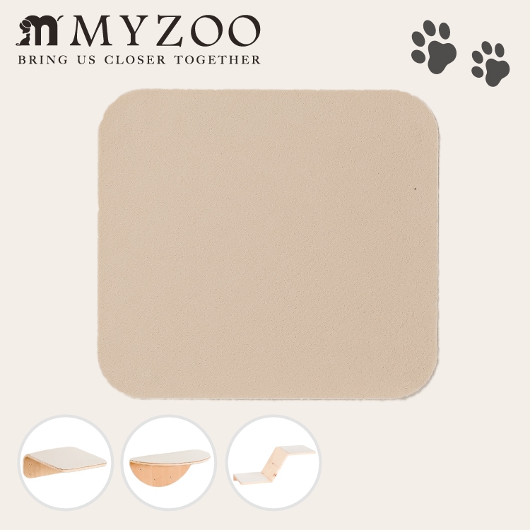 取り寄せ MYZOO マイズー 滑り止めマット LACK/ROUND LACK CLEAR/ZONE