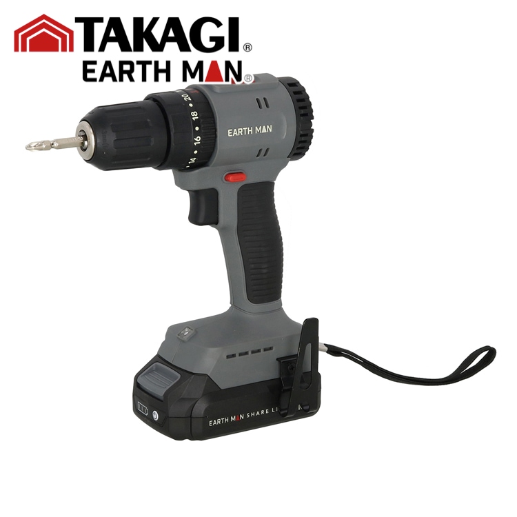 TK 高儀 EARTH MAN SHARE LINK 18V充電式ブラシレス振動ドリル SL
