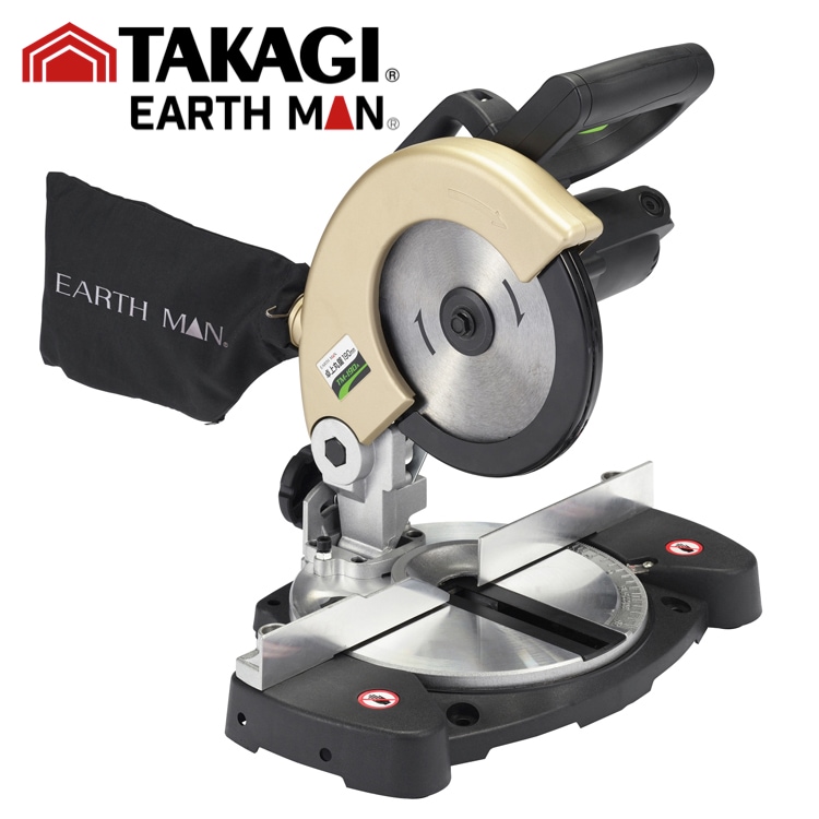 TK 高儀 EARTH MAN 卓上丸のこ 190mm TM-190A【1個】電動工具・ツール
