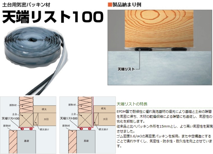 日本住環境 天端リスト100 100mm×20m（2巻入） - 養生材・現場資材通販