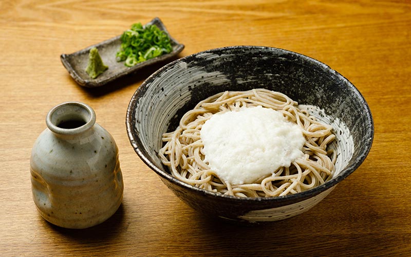 とろろそば