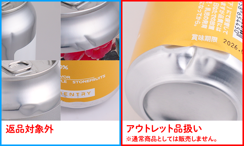 缶のへこみサンプル