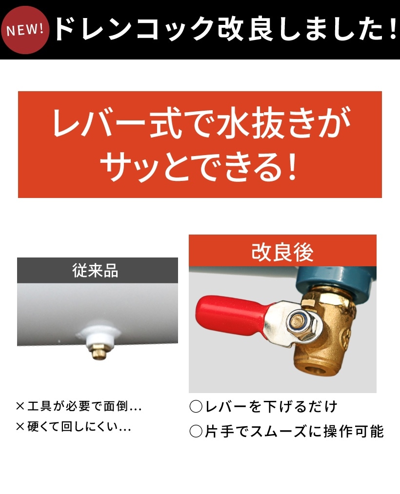 改良モデル】 エアーコンプレッサー 小型 車 30L 静音 ハイパワー 高速
