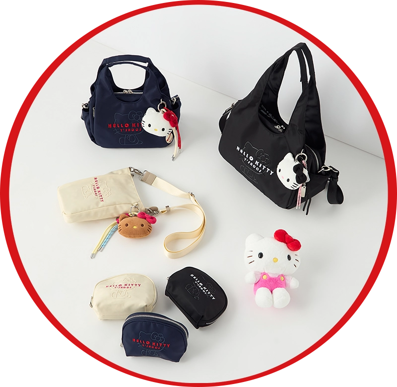 Y'SACCS × HELLO KITTY コラボレーションバッグ