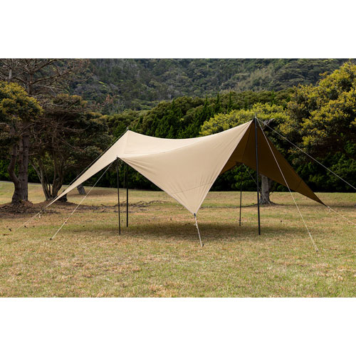 ゼインアーツ ゲウ タープ （□ゲウの初張りキャンプ～♪□ | TeNaRiSa） 