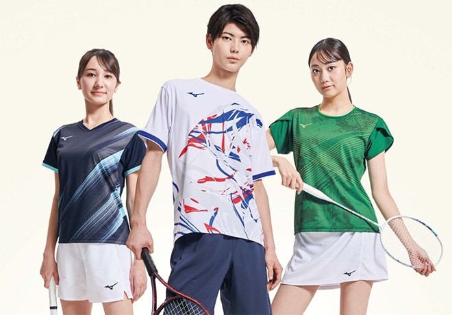 62JAC026 ゲームシャツ | ミズノ ゲームウェア（ユニセックス）,襟なし