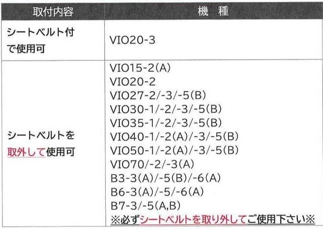 ヤンマー建機 純正座席シート【訳あり大特価】