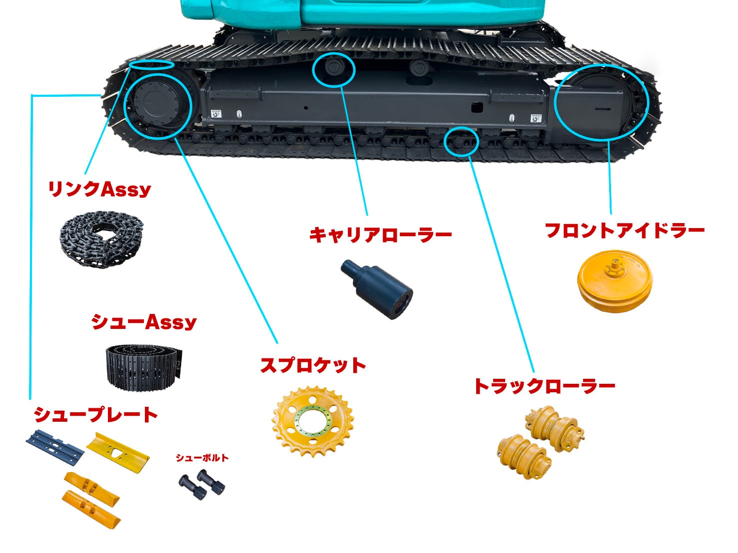 マスターピン・マスターカラー ※社外品 ｜ 各メーカー・各機種に対応