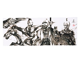墨絵・陶墨画アーティスト 西元祐貴 Yu-ki Nishimoto