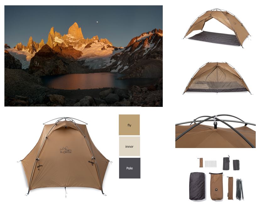 ALL NEW El Chalten Pro 2P 限定カラー | Tent | ZEROGRAM （ゼログラム）