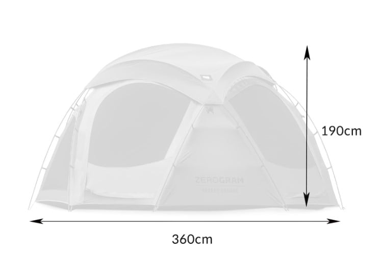 zerogram(ゼログラム)テント