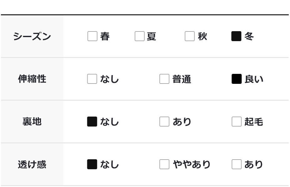 zerogram(ゼログラム)ウエアー