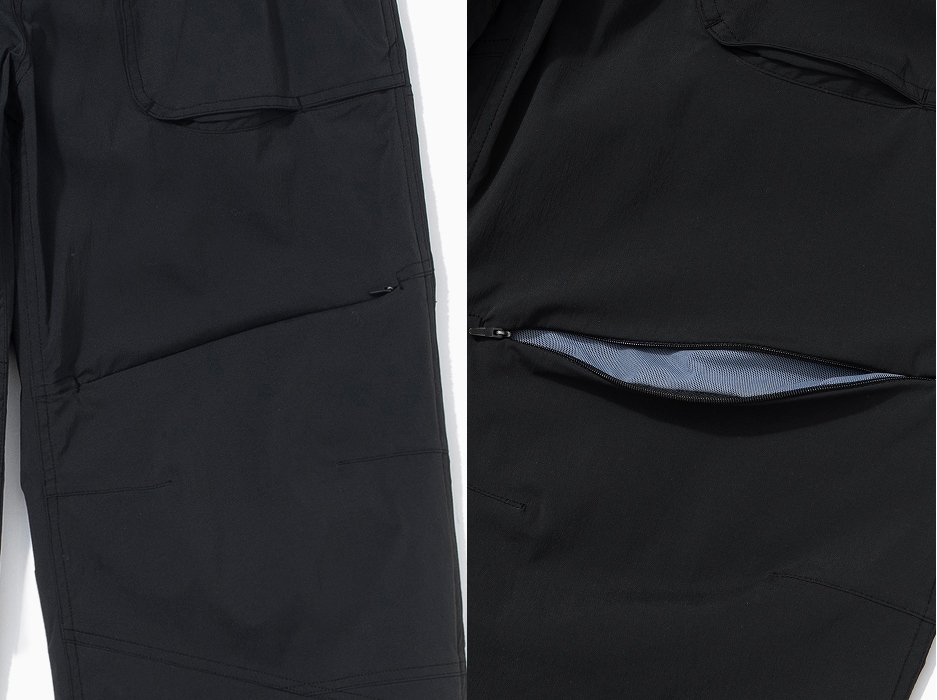 VIOLA VENTILATION PANTS（Unisex）BLACK | Wear | ZEROGRAM