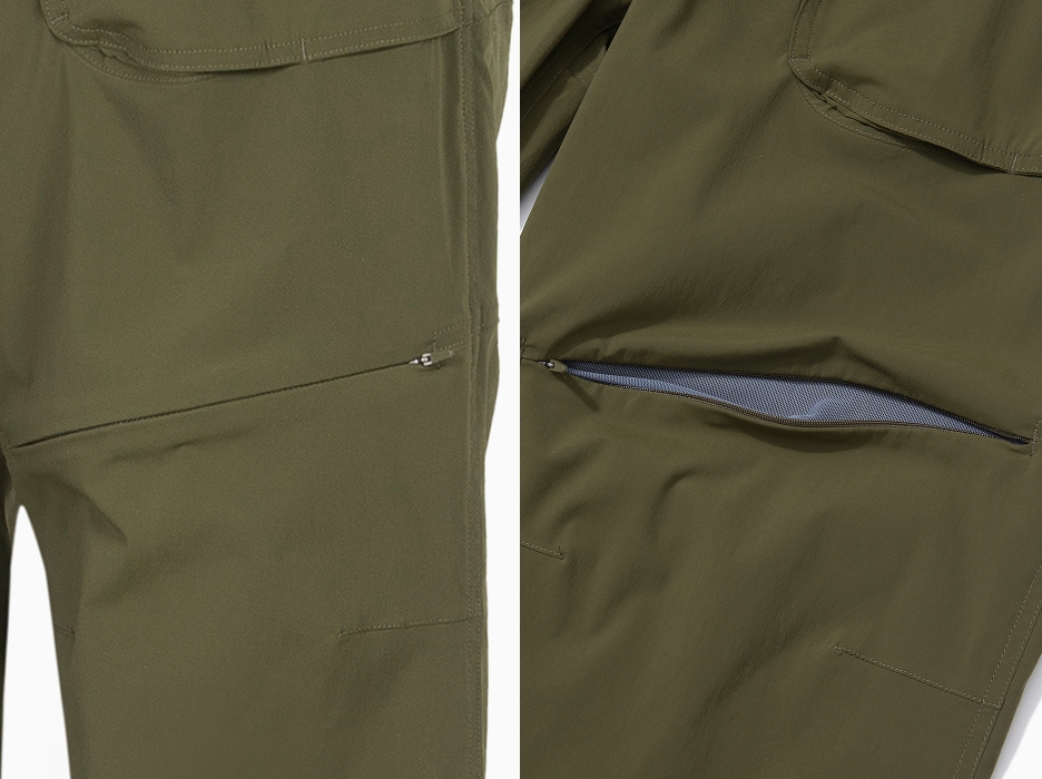 VIOLA VENTILATION PANTS（Unisex）KHAKI | Wear | ZEROGRAM
