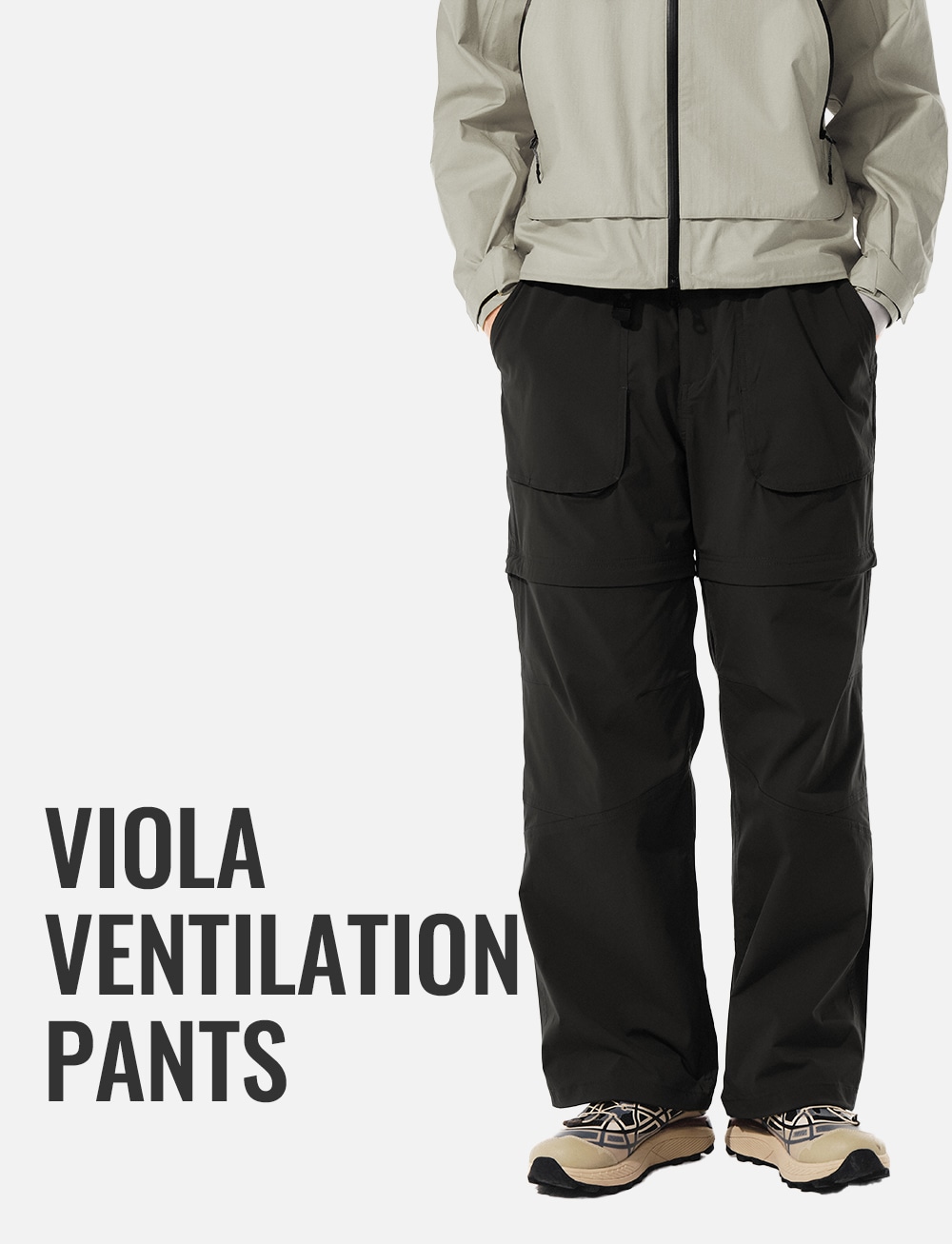 VIOLA VENTILATION PANTS（Unisex）BLACK | Wear | ZEROGRAM