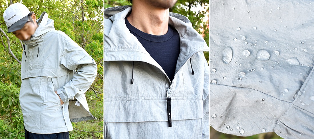 Zerogram ゼログラム WINDY HIKER ANORAK アノラック アウトドア 登山