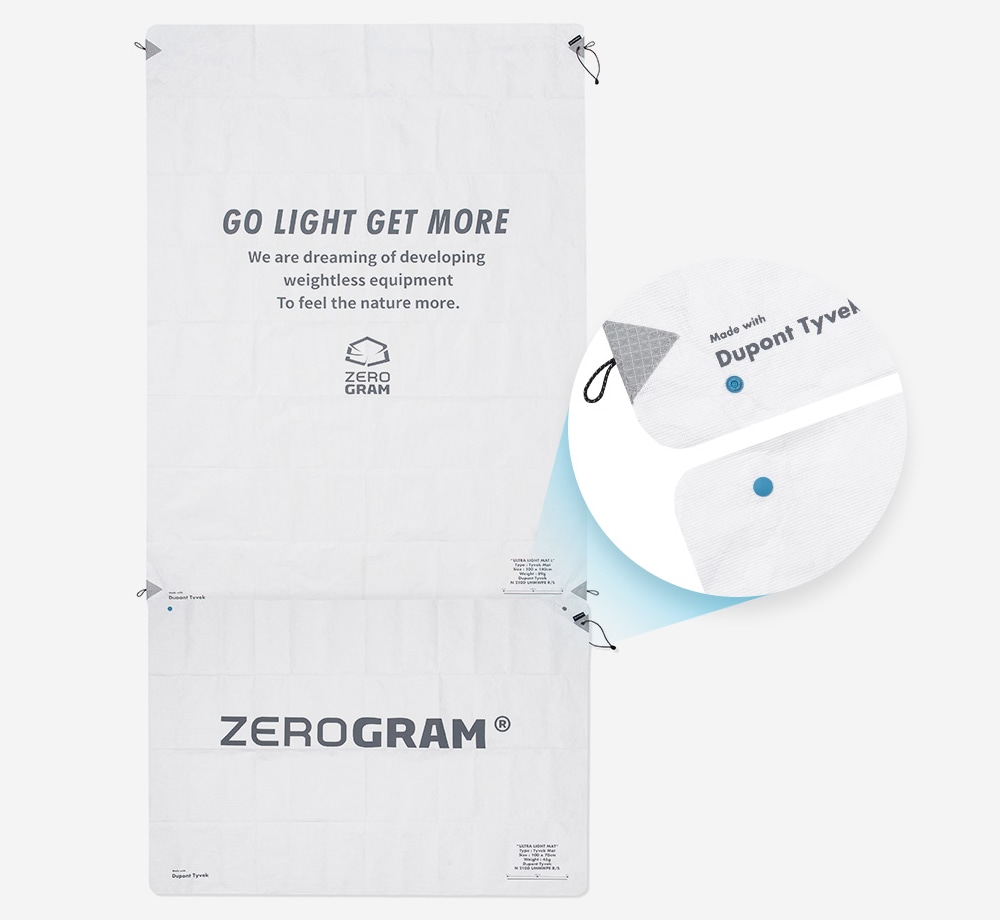 Tyvek UL Mat M | Accessory | ZEROGRAM （ゼログラム）