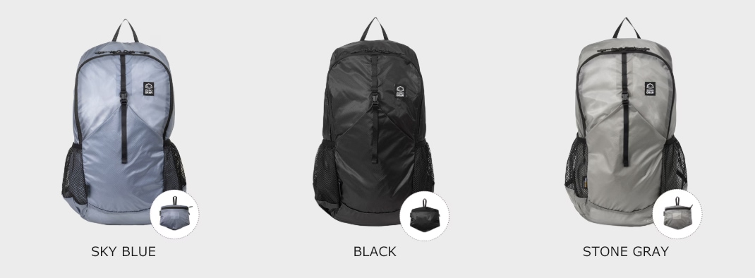 BURNEY PACKABLE BACKPACK 15 BLACK | Bag,バックパック | ZEROGRAM