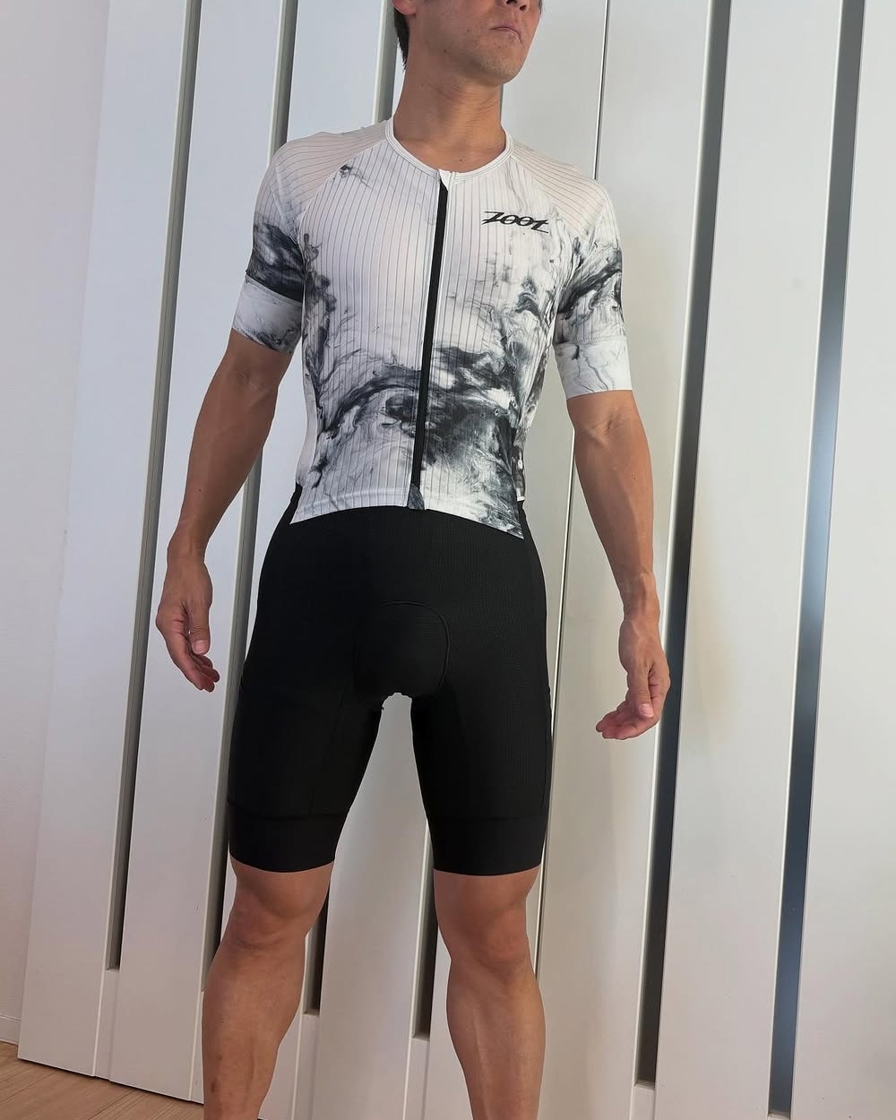 Zootトライスーツのサイズイメージ